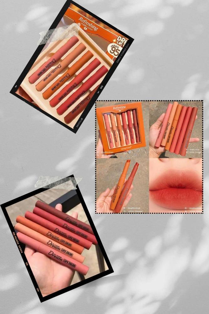 High Pigmented Lipstick - Pack of 6