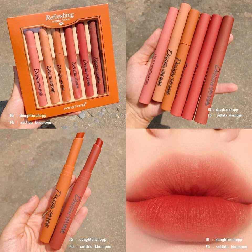 High Pigmented Lipstick - Pack of 6