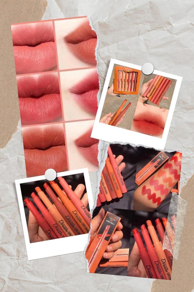 High Pigmented Lipstick - Pack of 6