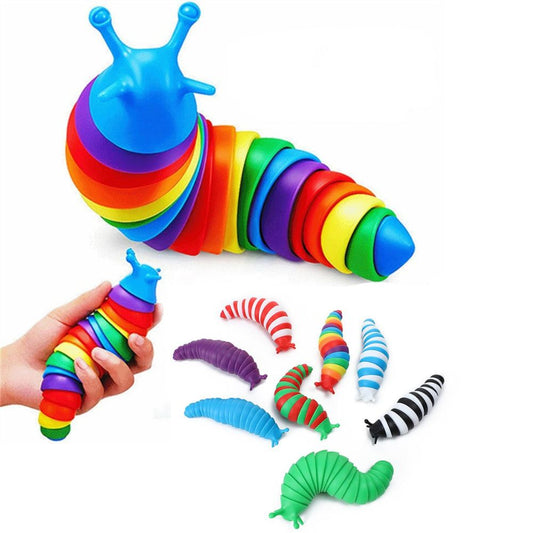 Stress Relieving Sensory Finger Slug Toy