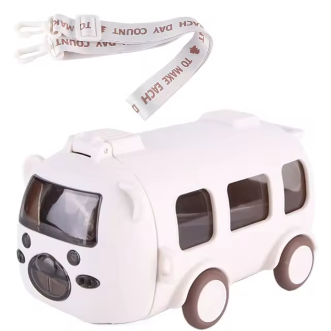 Bus Shape Water Sipper For Kids