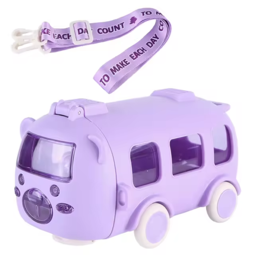 Bus Shape Water Sipper For Kids