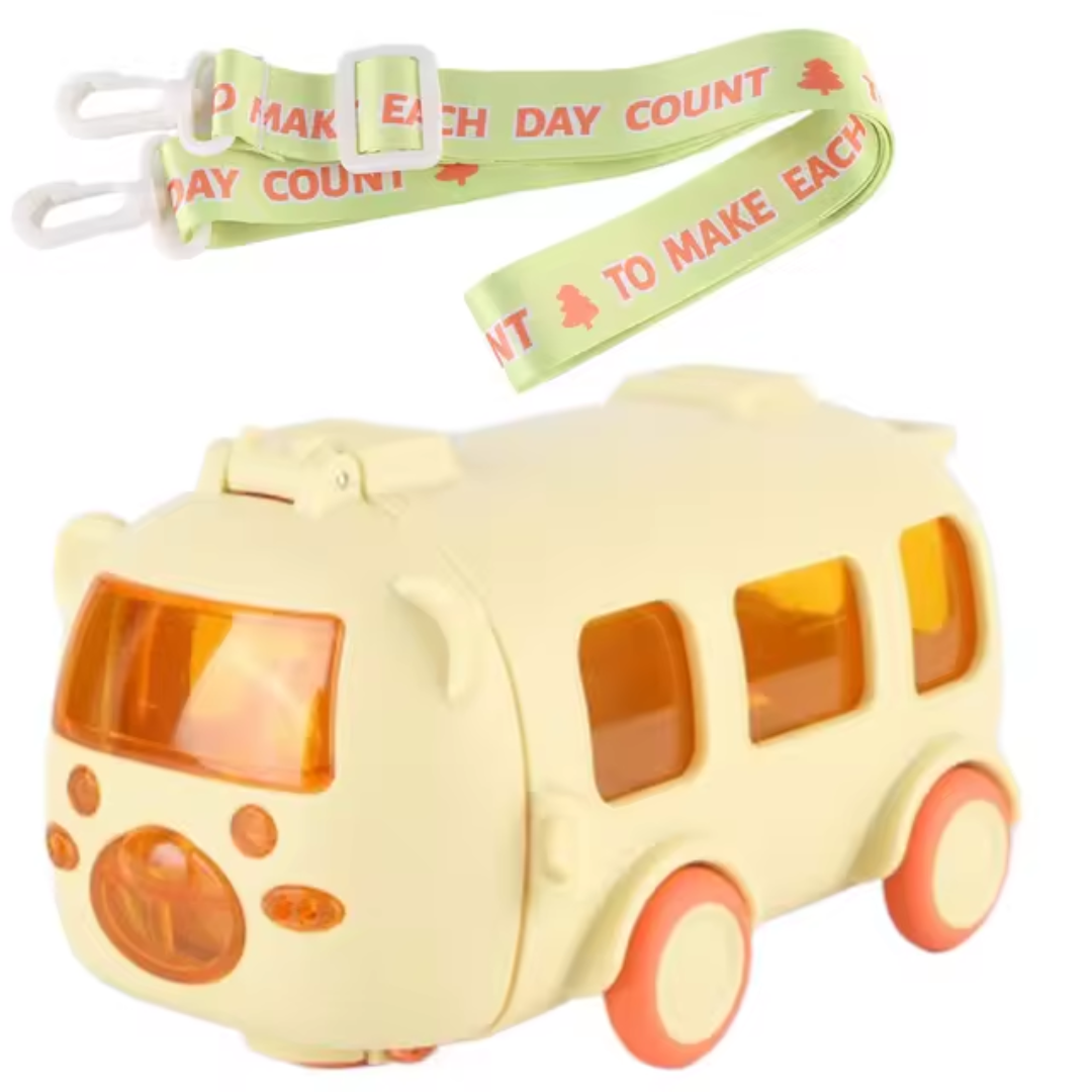 Bus Shape Water Sipper For Kids