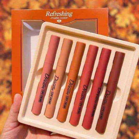 High Pigmented Lipstick - Pack of 6
